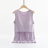 Nursing tank top shirt